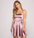 Sophia A-line homecoming dress