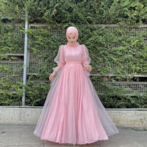Yasna A-line modest gown