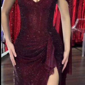 Custom listing for burgundy corset draped outfit